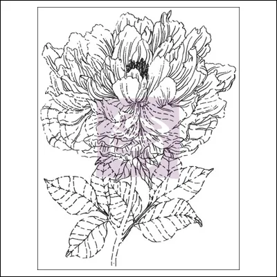 Prima Marketing Mini Clear Stamp En Francais