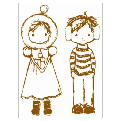 Prima Marketing Mini Clear Stamps Celebrate