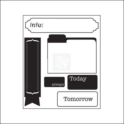 Prima Marketing Mini Clear Stamps Engraver