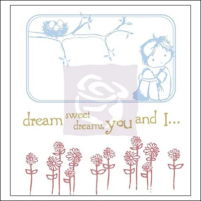 Prima Marketing Mini Clear Stamps Jack and Jill