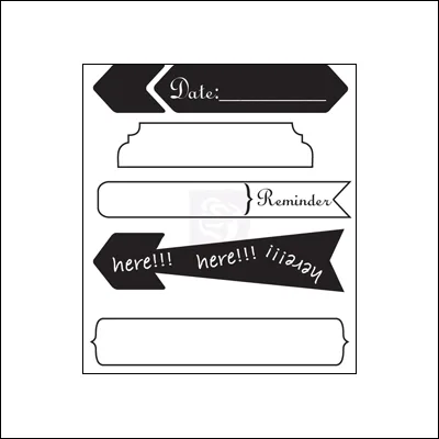 Prima Marketing Mini Clear Stamps Lifetime