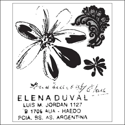 Prima Marketing Mini Clear Stamps Meadow Lark