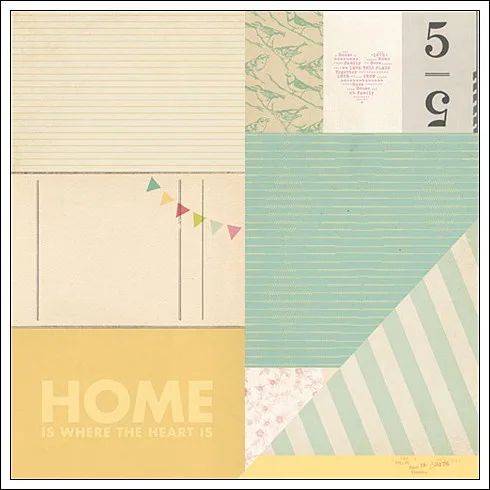 American Crafts Paper Sweet Street 5th and Frolic Collection by Dear Lizzy