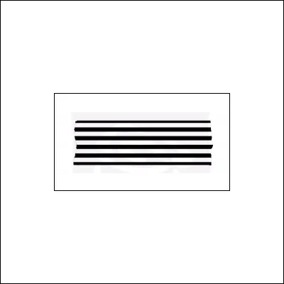 Prima Marketing Wood Mounted Rubber Stamp Washi Tape Stripes