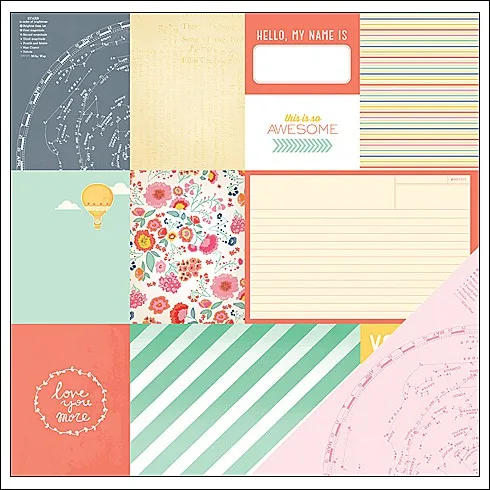 American Crafts Paper This and That Lucky Charm Collection by Dear Lizzy