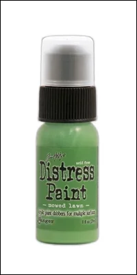 Ranger Distress Paint Mowed Lawn by Tim Holtz