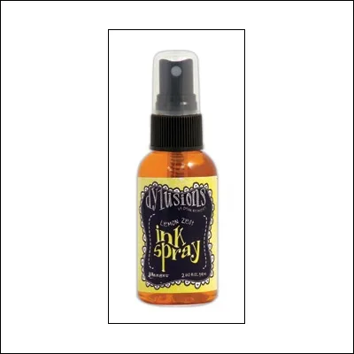 Ranger Ink Spray Lemon Zest Dylussions by Dyan Reaveley