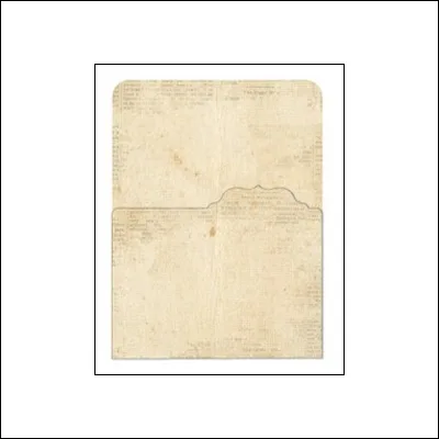 Simple Stories Memorabilia Pocket 3×4