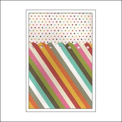 Simple Stories Memorabilia Pocket 4x6 Color Fusion Snap Collection
