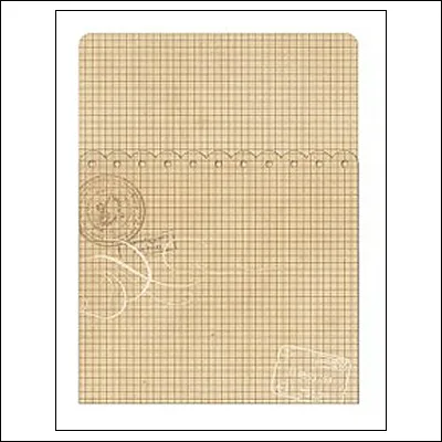 Simple Stories Memorabilia Pocket 6x8