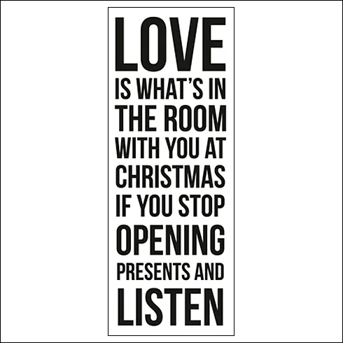 Kaisercraft Clear Stamp Christmas Love