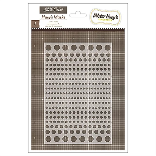 Studio Calico Mister Hueys Mask Circles Snippets Collection