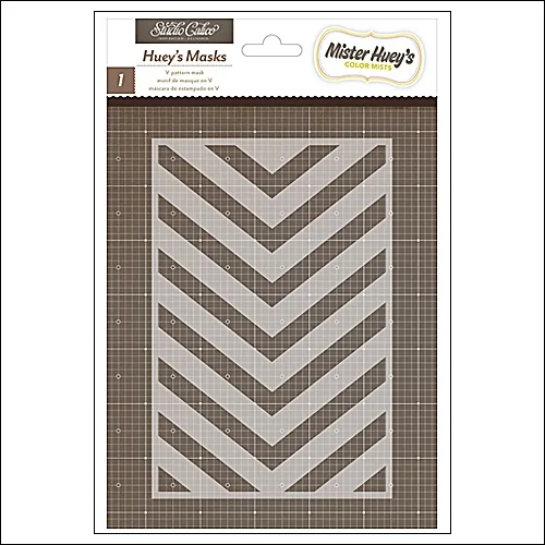 Studio Calico Mister Hueys Mask V Pattern Here and There Collection