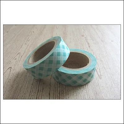 Bazzill Paper Tape Plaid Vintage Marketplace Collection