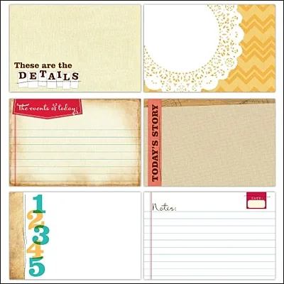 Elles Studio Large Journaling Tags Everyday Collection