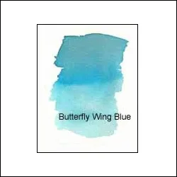 Nicholsons Peerless Transparent Watercolor Sheet Butterfly Wing Blue