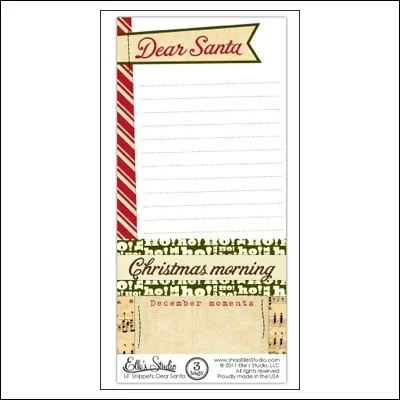 Elles Studio Lil Snippets Dear Santa