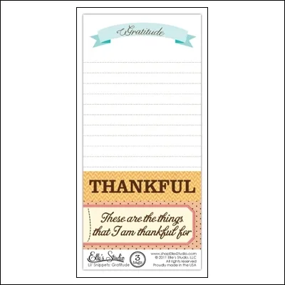 Elles Studio Lil Snippets Gratitude