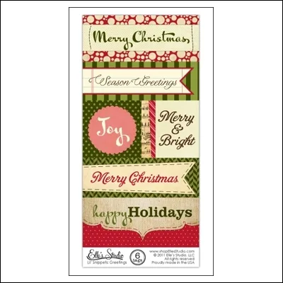 Elles Studio Lil Snippets Christmas