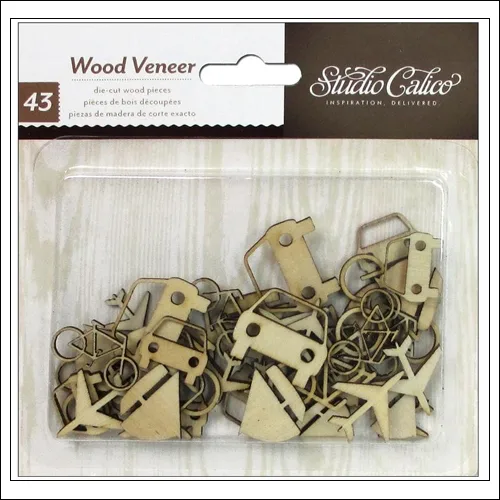 Studio Calico Wood Veneer Transportation Abroad Collection