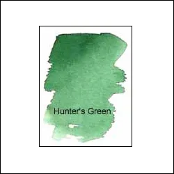 Nicholsons Peerless Transparent Watercolor Sheet Hunters Green