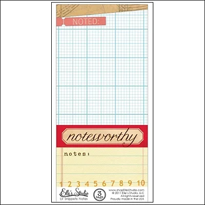 Elles Studio Lil Snippets Notes