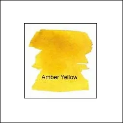 Nicholsons Peerless Transparent Watercolor Sheet Amber Yellow