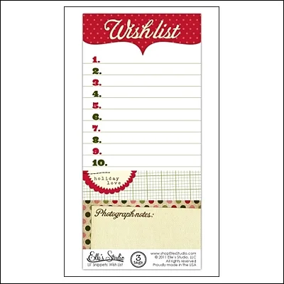 Elles Studio Lil Snippets Wish List
