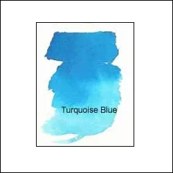 Nicholsons Peerless Transparent Watercolor Sheet Turquoise Blue