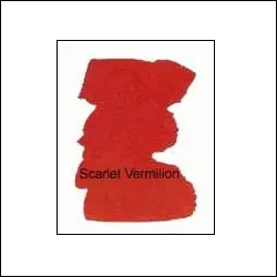Nicholsons Peerless Transparent Watercolor Sheet Scarlet Vermillion