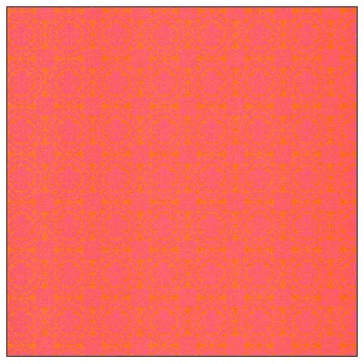 Hambly Screen Prints Metallic Paper Grandmas Wallpaper Pink