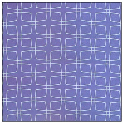 Hambly Screen Prints Metallic Purple Paper Stylish Squares Purple