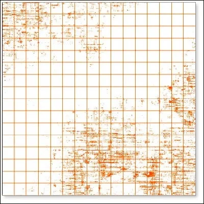 Hambly Screen Prints Overlay Transparency Graph Orange