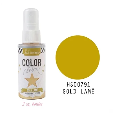 Heidi Swapp Color Shine Iridescent Spritz Gold Lame