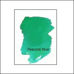 Nicholsons Peerless Transparent Watercolor Sheet Peacock Blue