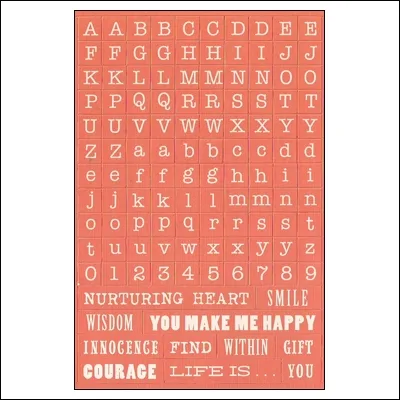 My Minds Eye Alpha and Word Sticker Sheet Skys The Limit Find Your Wings and Fly Collection by Rhonna Farrer