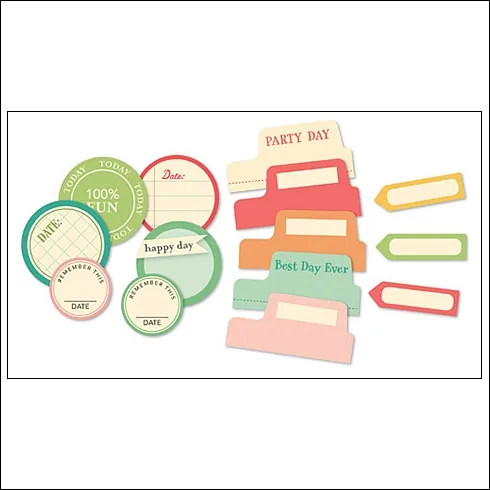 October Afternoon Tidbits Cakewalk Collection
