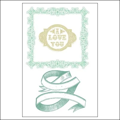 Prima Marketing Clear Stamps Love
