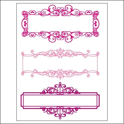 Prima Marketing Clear Stamps Name Plates
