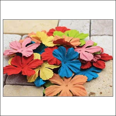 Prima Marketing E-Line Paper Flowers Bermuda Mixed Bright