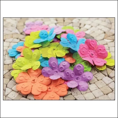 Prima Marketing E-Line Paper Flowers Chelsea Mixed Bright