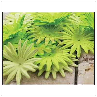 Prima Marketing E-Line Paper Flowers Confetti Mixed Green