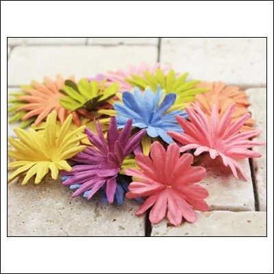 Prima Marketing E-Line Paper Flowers Confetti Mixed Vintage