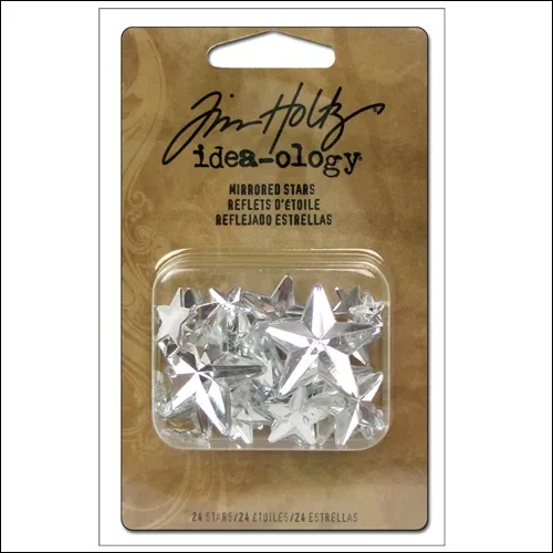 Advantus Mirrored Stars Assorted by Tim Holtz Idea-ology