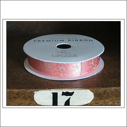 American Crafts Premium Ribbon Spool Ready Set Go Collection by Amy Tangerine