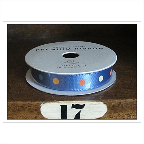 American Crafts Premium Ribbon Spool Ready Set Go Collection by Amy Tangerine