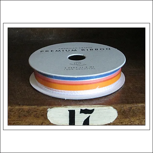 American Crafts Premium Ribbon Spool Ready Set Go Collection by Amy Tangerine