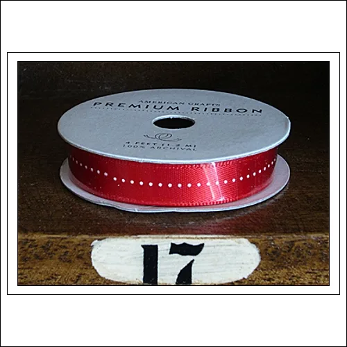 American Crafts Premium Ribbon Spool Christmas