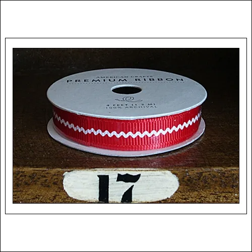 American Crafts Premium Ribbon Spool Christmas