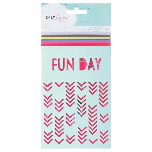 American Crafts Die Cut Cards Polka Dot Party by Dear Lizzy